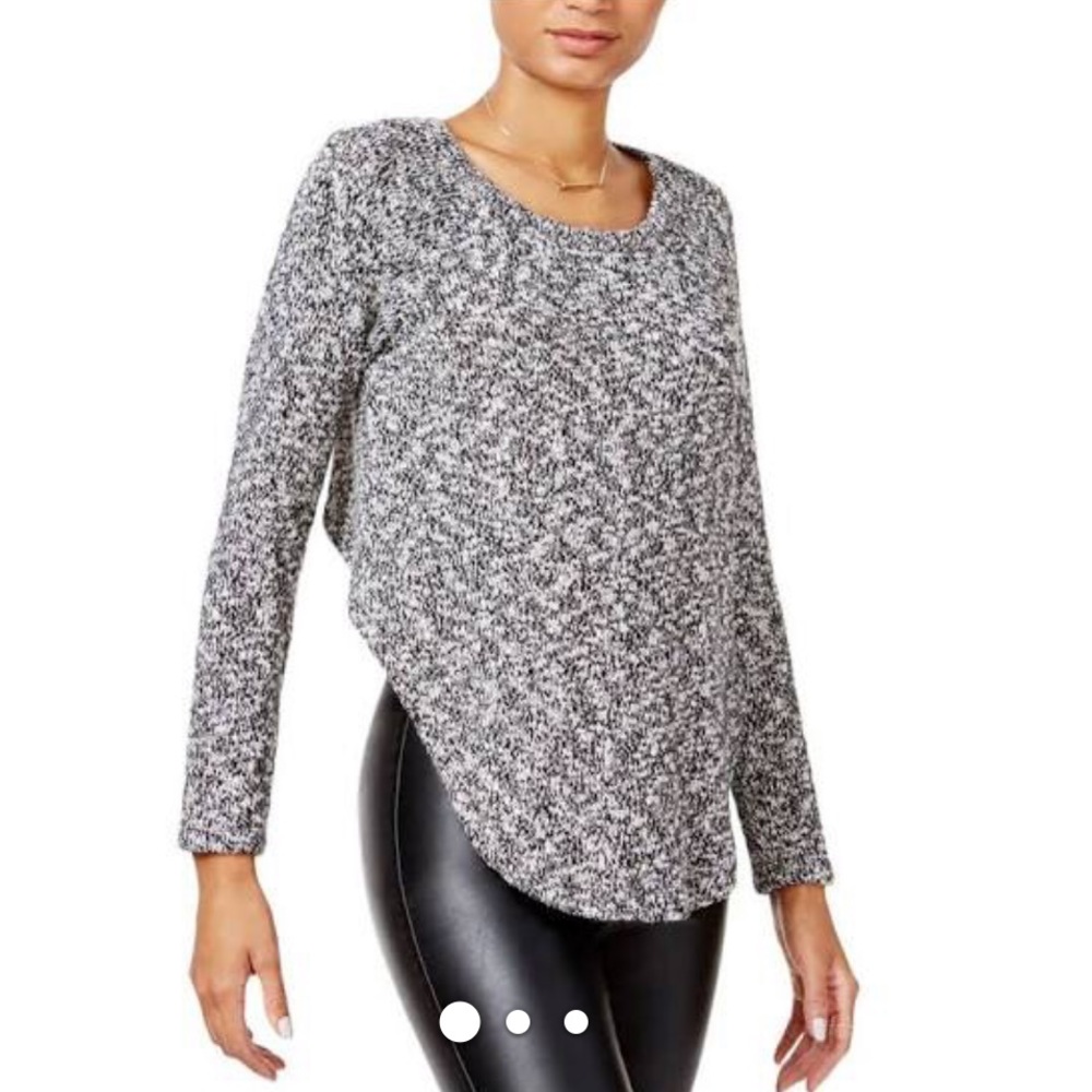 Chelsea Sky asymmetrical sweater